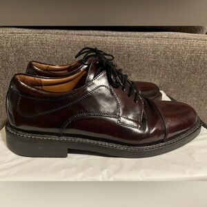 Johnston & Murphy Dark Brown Leather Men's Shoes